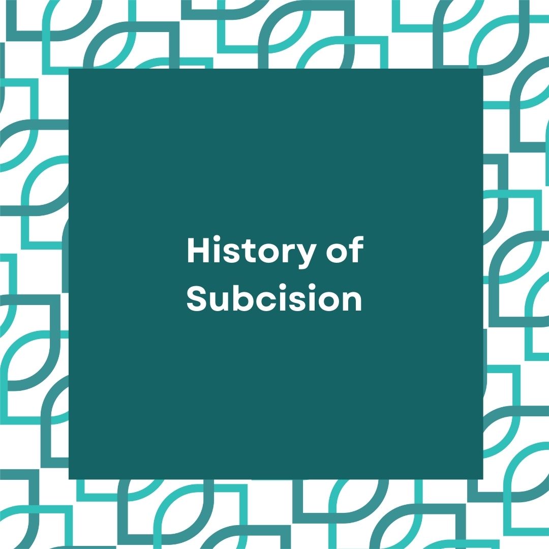 History of Subcision