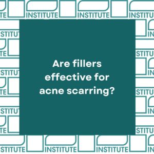Are fillers effective for acne scarring?